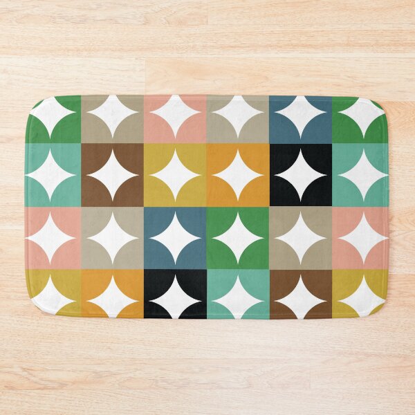 Item preview, Retro Circles and Diamonds designed and sold by Makanahele.