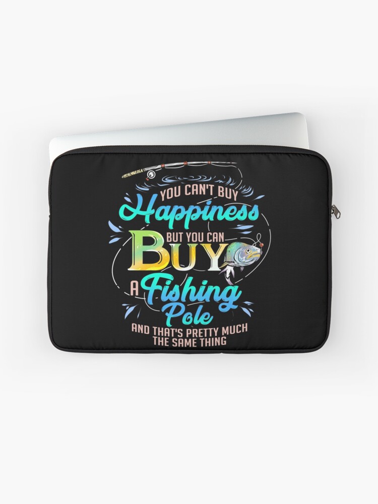 15 Inch Laptop Sleeve Gone Fishin Fishing Fisherman