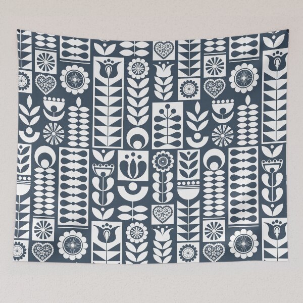 Item preview, Scandinavian folk art designed and sold by BattaAnastasia.