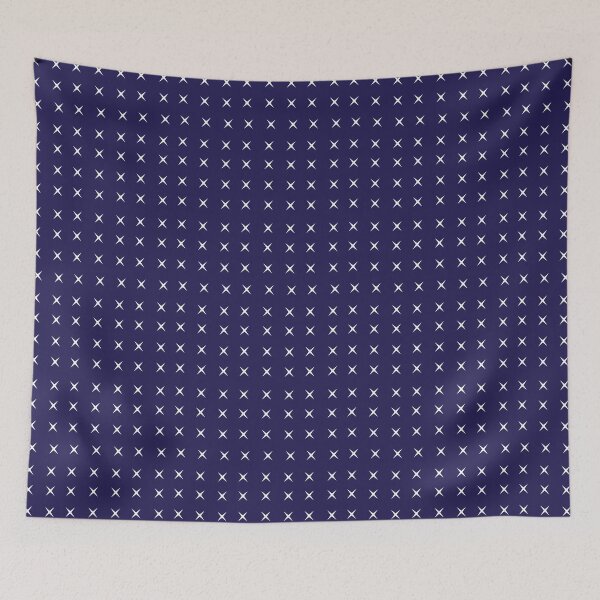 Item preview, Xs blancas sobre azul marino designed and sold by GargoyleSentry.
