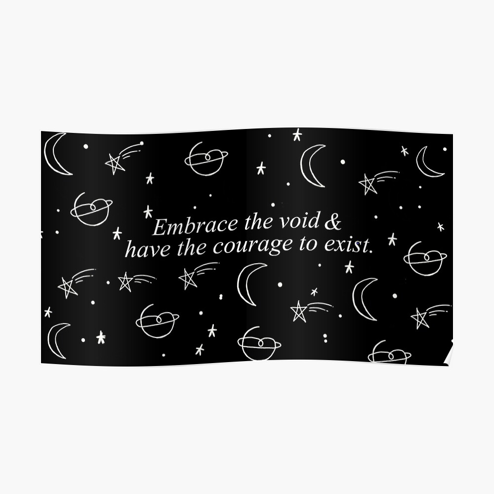 Masque Embrassez Le Vide Et Ayez Le Courage D Exister Citation De Dan Howell Par Abbytabby Redbubble