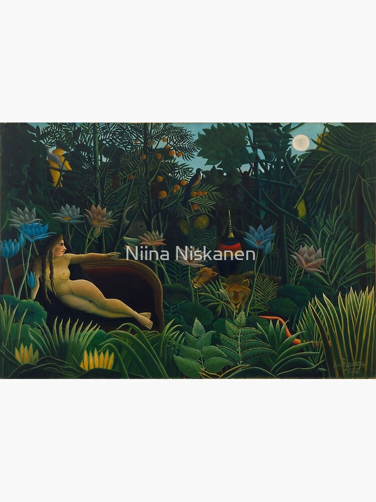 "Der Traum von Henri Rousseau" Poster von fairychamber Redbubble