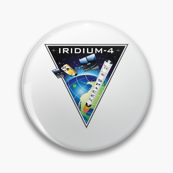 Item preview, Iridium 4 Launch Team Logo designed and sold by Nikki SpaceStuffPlus.