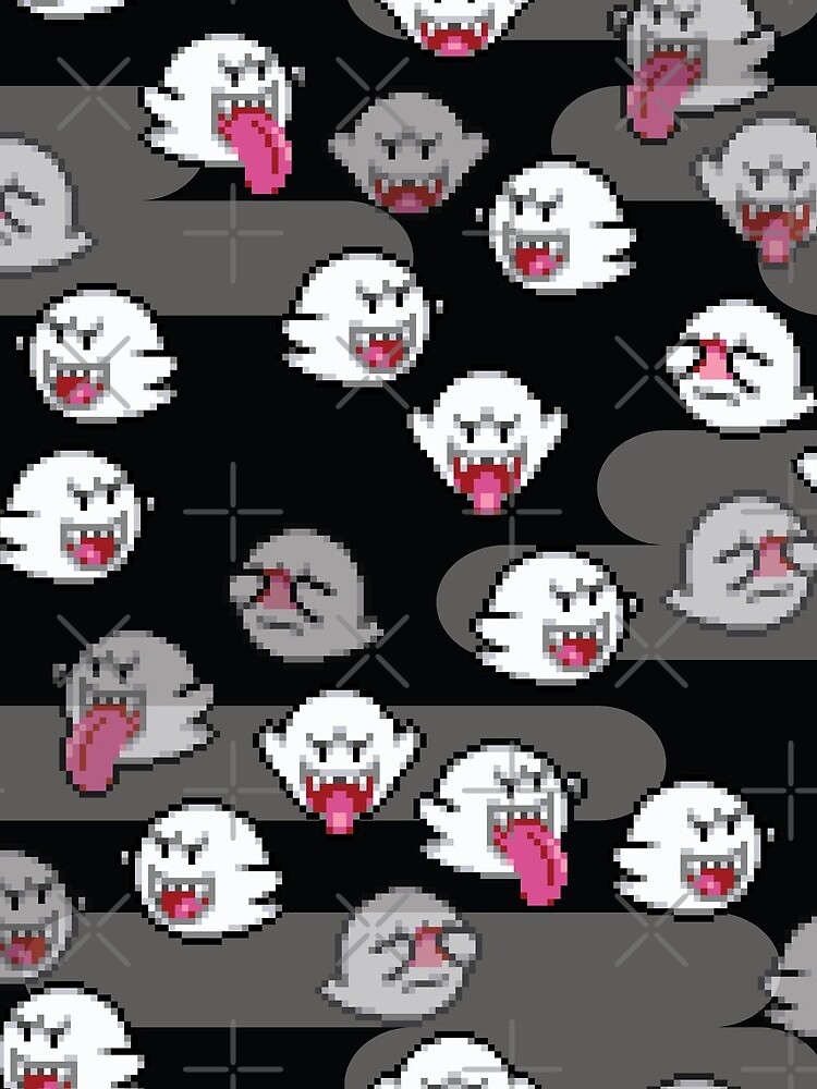boo ghost - super mario by pidesignprints