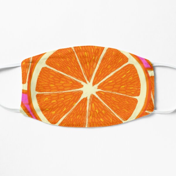 Orange Slices Flat Mask