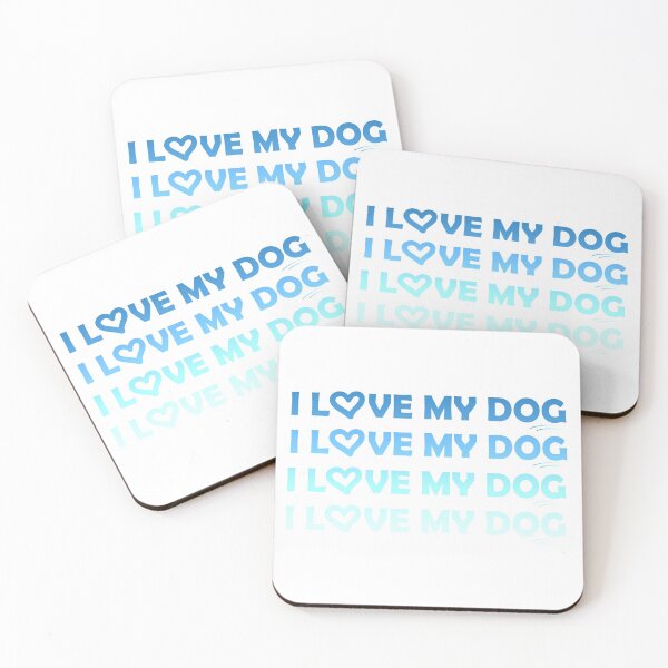 Item preview, I Love My Dog  designed and sold by KunKhalil.
