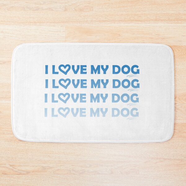 Item preview, I Love My Dog  designed and sold by KunKhalil.