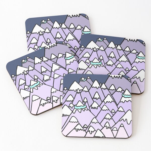 Item preview, Purple Mountains designed and sold by Jennie Clayton.
