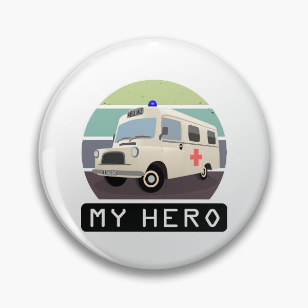 Item preview, Vintage Ambulance My Hero Paramedic designed and sold by Rahdoo.