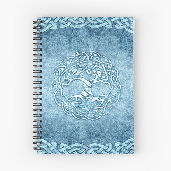 Item preview, Celtic tree of life, light blue leather designed and sold by yulia-rb.