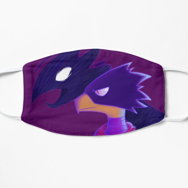tokoyami and dark shadow Flat Mask