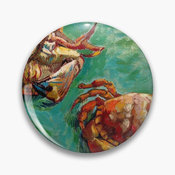 Item preview, Vincent Van Gogh - Two Crabs designed and sold by DejaVuStudio.