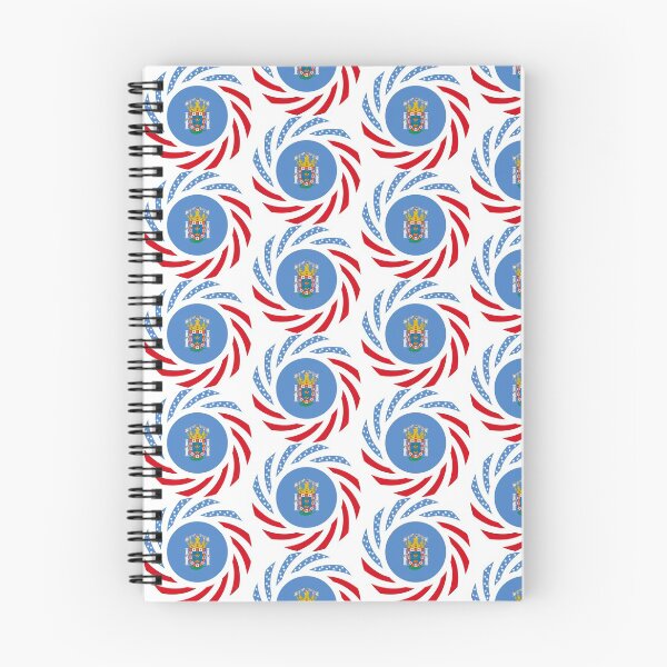 Item preview, Melilla American Multinational Patriot Flag Series designed and sold by Carbon-Fibre Media.