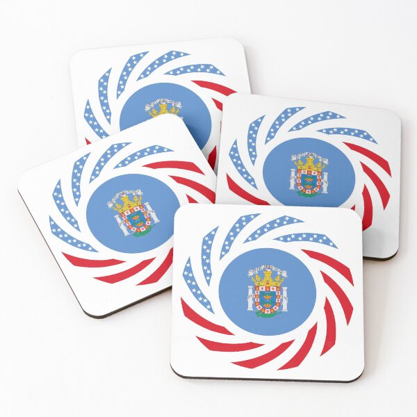 Item preview, Melilla American Multinational Patriot Flag Series designed and sold by Carbon-Fibre Media.