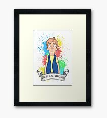 Jimmy Jr bobs burgers Framed Print
