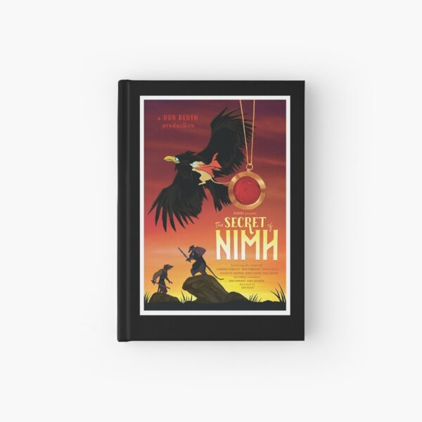 The Secret of NIMH alternative movie poster Hardcover Journal