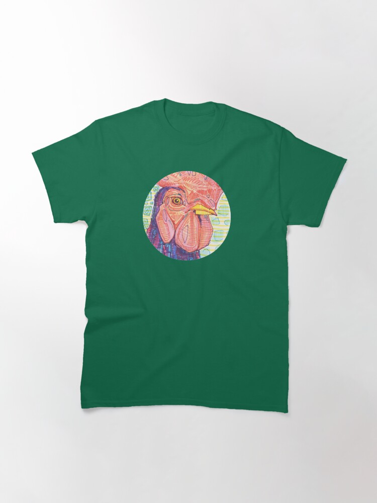 Alternate view of Rooster Drawing - 2015 Classic T-Shirt