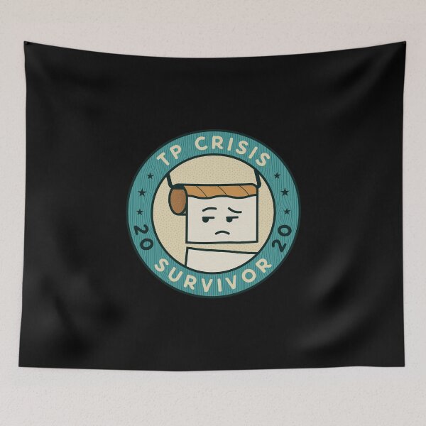 Item preview, Toilet Paper 2020 Survivor Corona virus Retro Concept designed and sold by JeksonGraphics.
