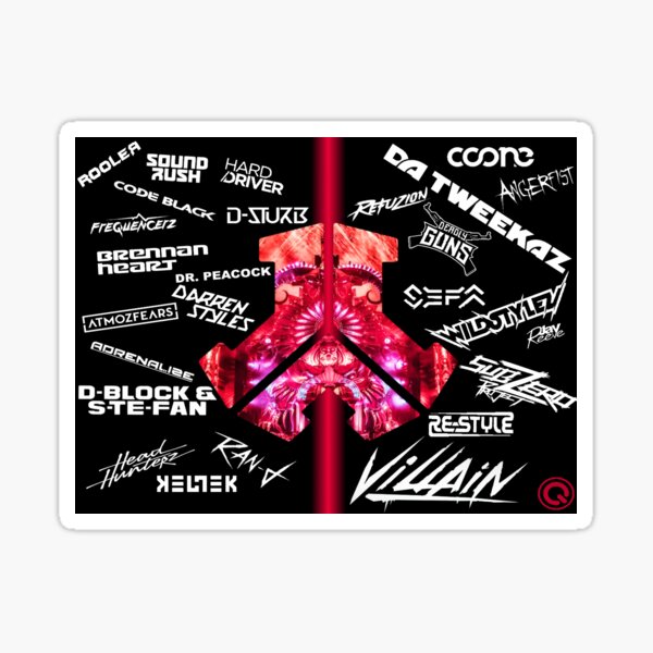 Defqon 1 / Q-Dance / DJs Sticker