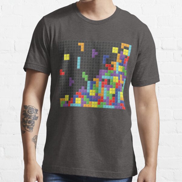 I love 8-Bit video games Tetris BoomBoomInk