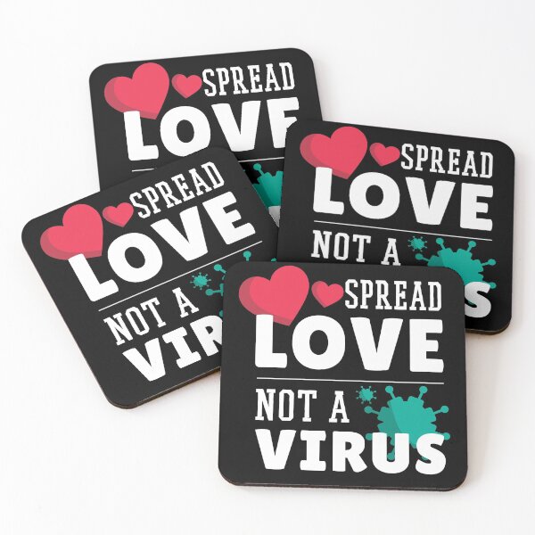 Item preview, Coronavirus quote spread love not virus  designed and sold by Mido tee art shop.