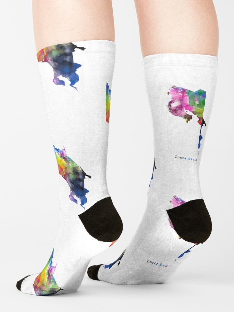"Costa Rica" Socks for Sale by MonnPrint Redbubble