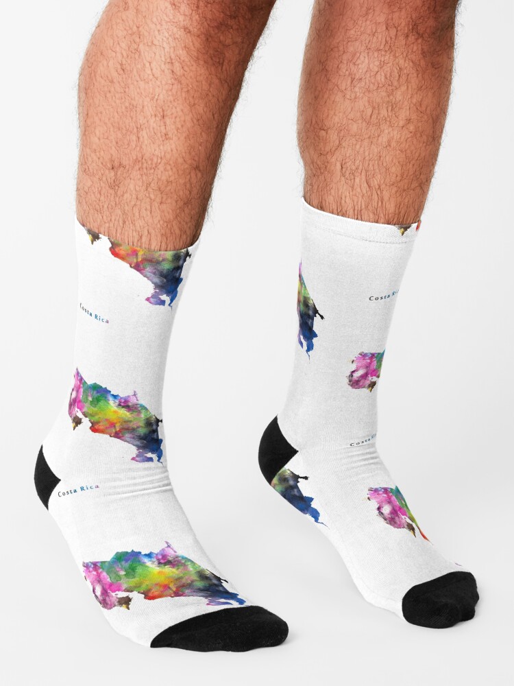 "Costa Rica" Socks for Sale by MonnPrint Redbubble