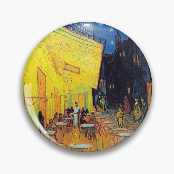 Item preview, Vincent Van Gogh - Café Terrace at Night (new color editing) designed and sold by DejaVuStudio.