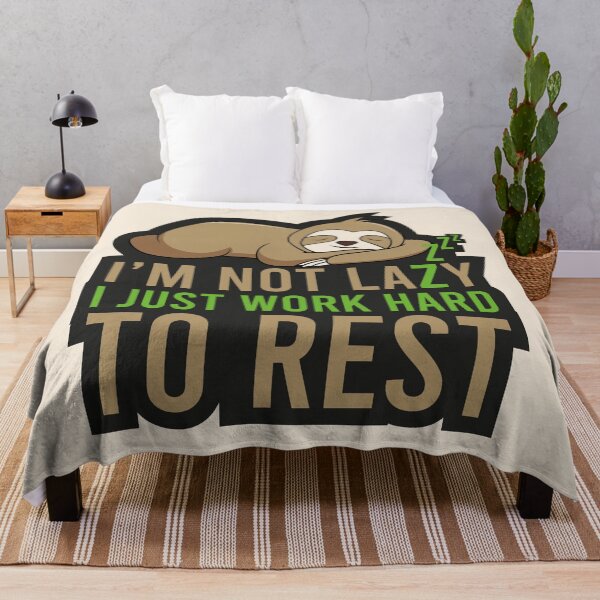 Item preview, Sloth Slogan designed and sold by ComicCollages.