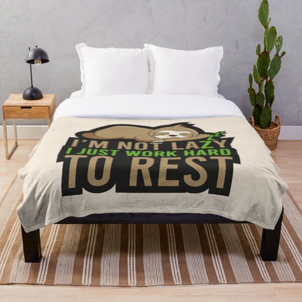 Item preview, Sloth Slogan designed and sold by ComicCollages.
