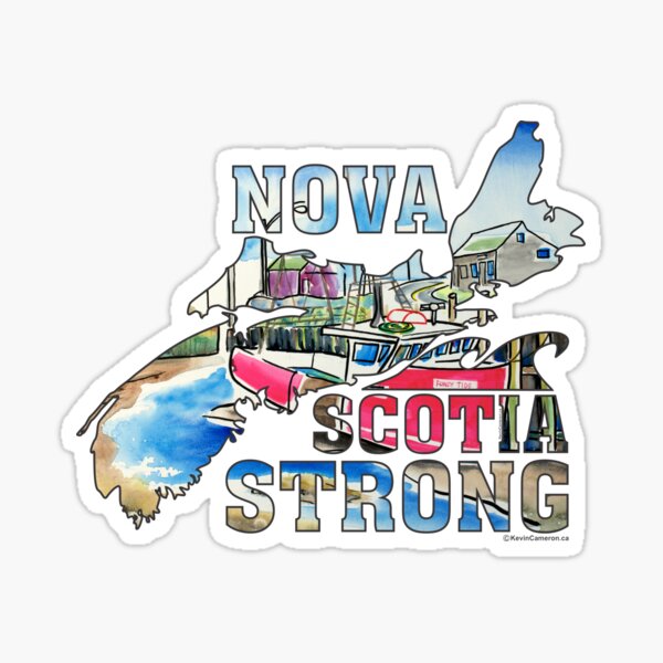 Nova Scotia Strong Nova Scotia Sticker