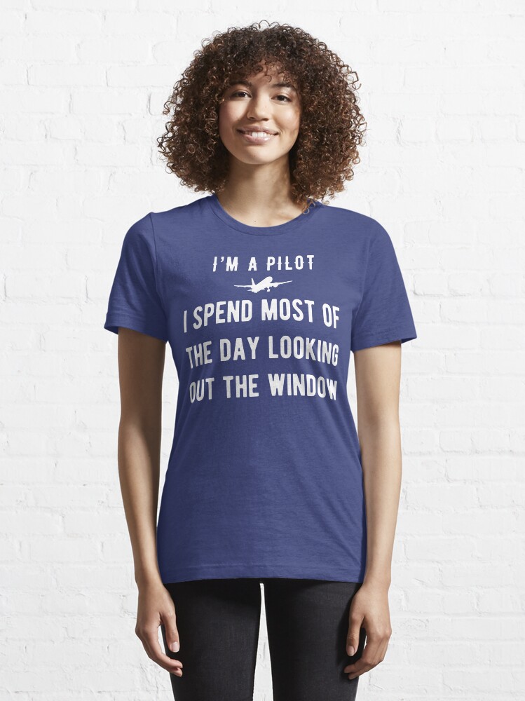 funny pilot t shirt