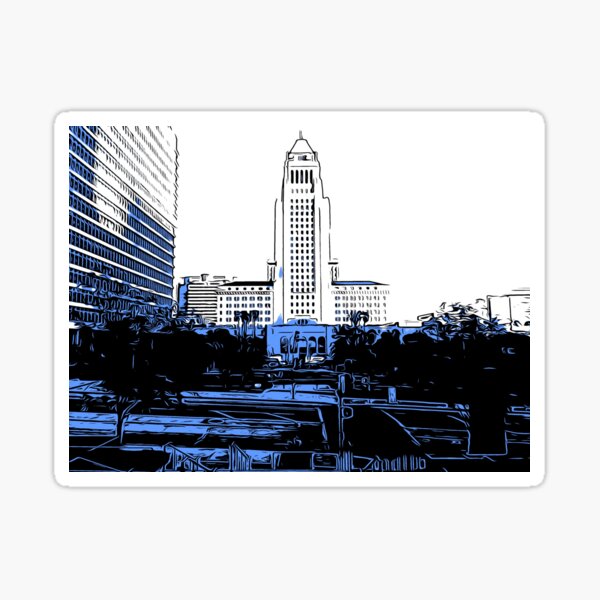 Los Angeles City Hall, April 2018 Sticker