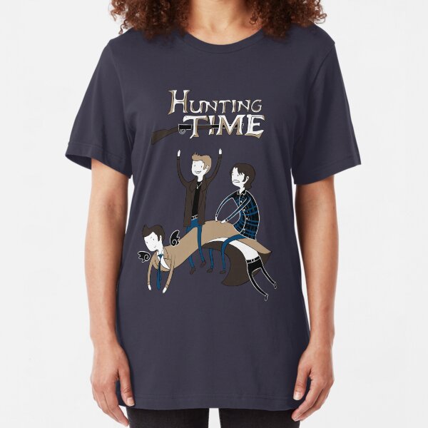 Hunting Time. Slim Fit T-Shirt