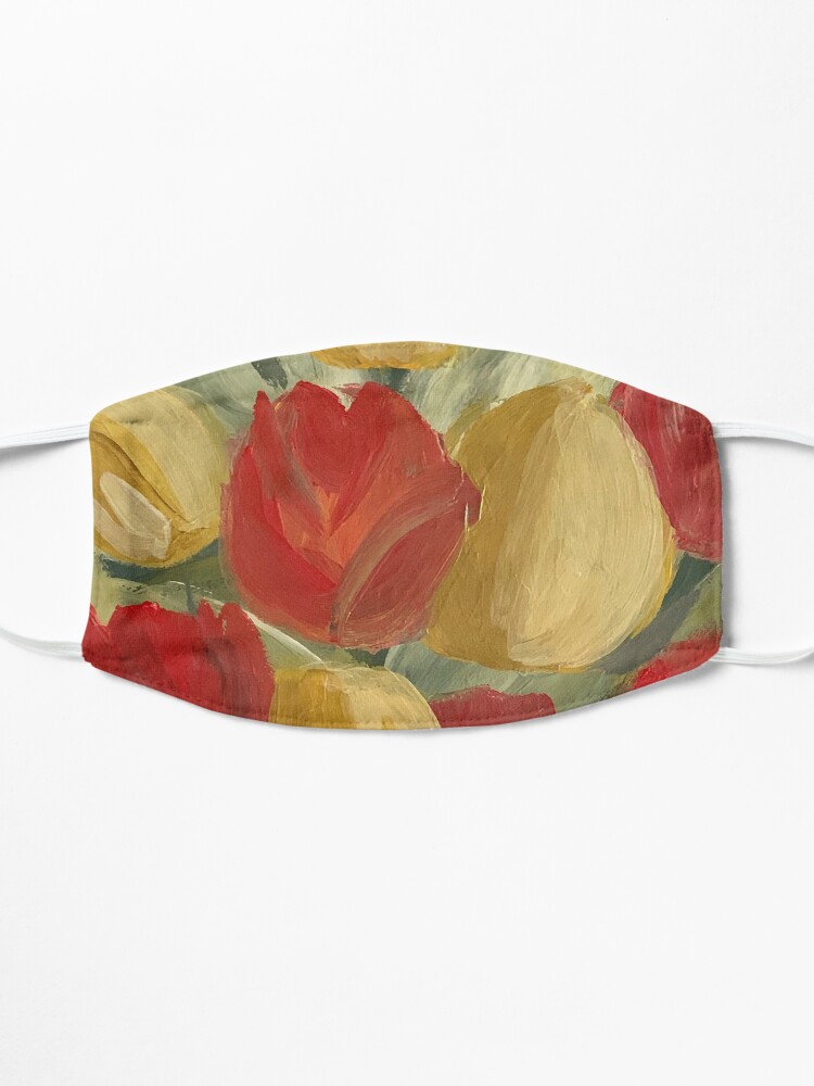 Alternate view of Tulips Mask