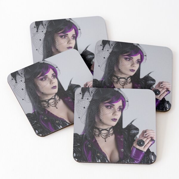 Item preview, Gothic style portrait with creative makeup  designed and sold by Elisanth.