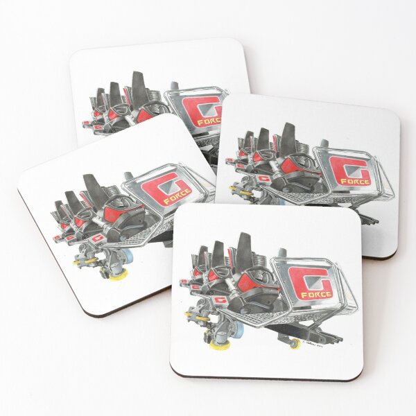 Item preview, G Force Train Drayton Manor  designed and sold by ThemeParksVisionArt ..