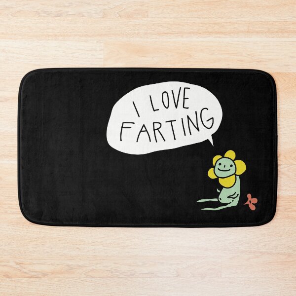 Item preview, I Love Farting Flower - LocalUglyGirl designed and sold by localuglygirl.
