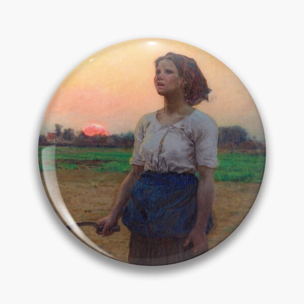 Item preview, Jules Breton - Song of the Lark designed and sold by DejaVuStudio.