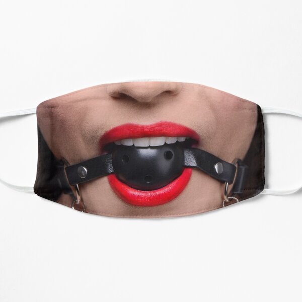 Mask ball gag Red Mask