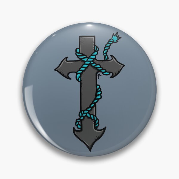 Item preview, anchor rope cross designed and sold by Jennie Clayton.