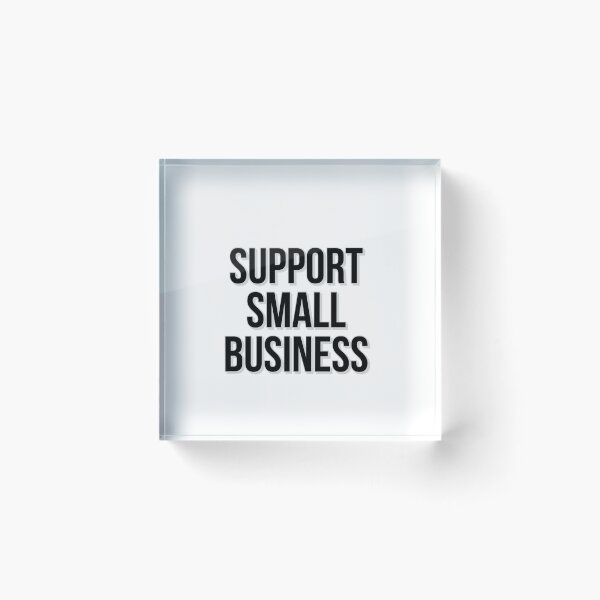 Item preview, Support Small Business Sticker! designed and sold by trqffic.