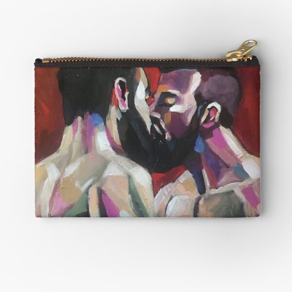 "Kiss" Zipper Pouch