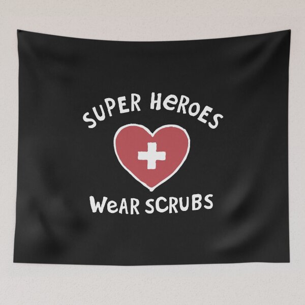 Item preview, Superheroes Wear Scrubs #2 designed and sold by SalahBlt.