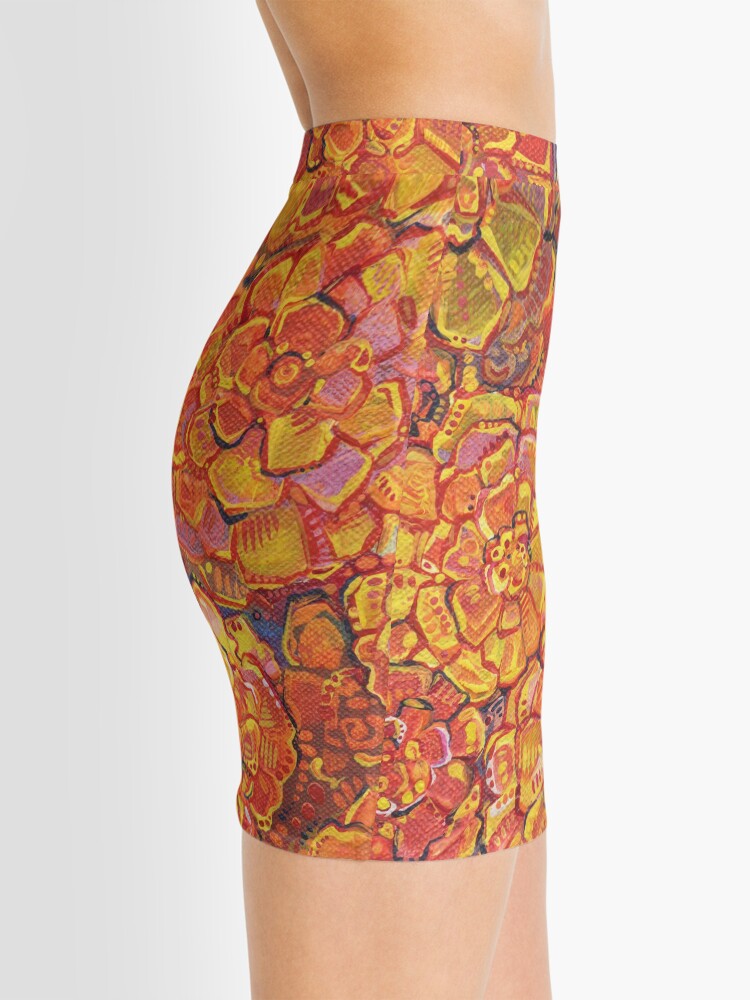 Alternate view of Marigolds Painting - 2015 Mini Skirt