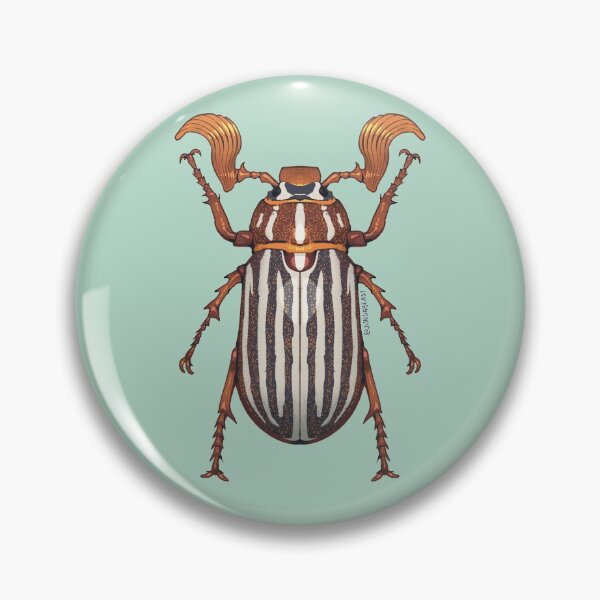 Item preview, Ten-lined June Beetle designed and sold by JungaBeast.