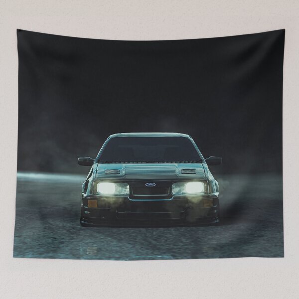 Item preview, Ford Sierra Cosworth illustration designed and sold by PHOTOSPLEEN.