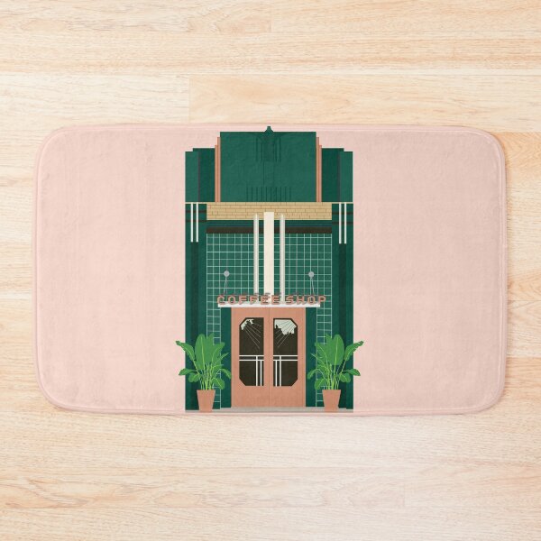 Item preview, Art Deco Coffee Shop designed and sold by jenbucheli.
