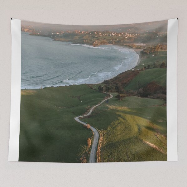 Item preview, Road by the sea from above designed and sold by MarioGuti.