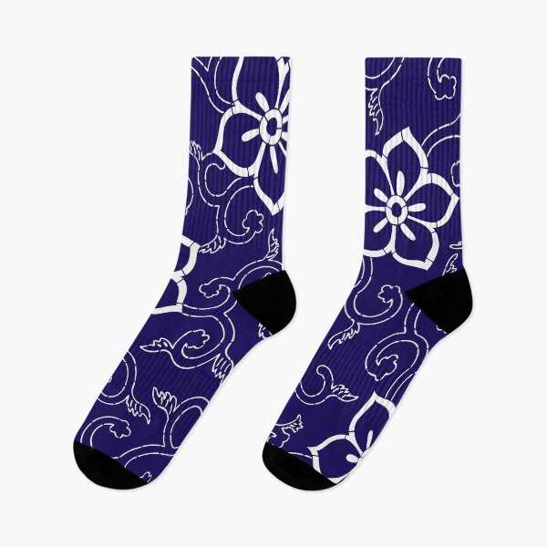 Item preview, Blue Batik Floral designed and sold by Makanahele.